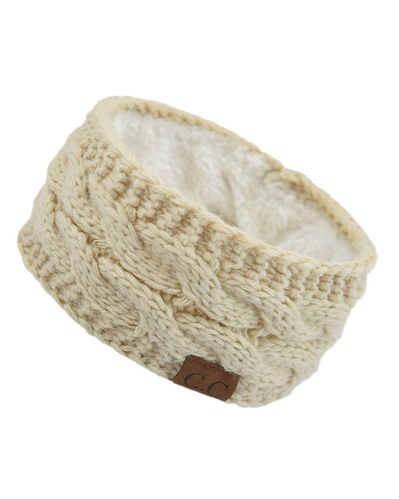 Bandeau En Tricot Polaire Pour Automne Et Hiver