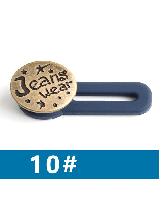 Bouton De Rallonge De Taille À Ressort En Métal Pour Jean