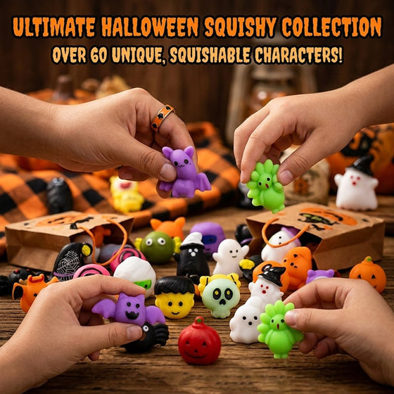 Ensemble de jouets anti-stress Squishies d'Halloween