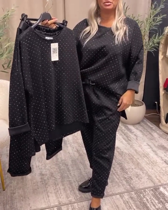 Costume Col Rond Tempérament Loisirs