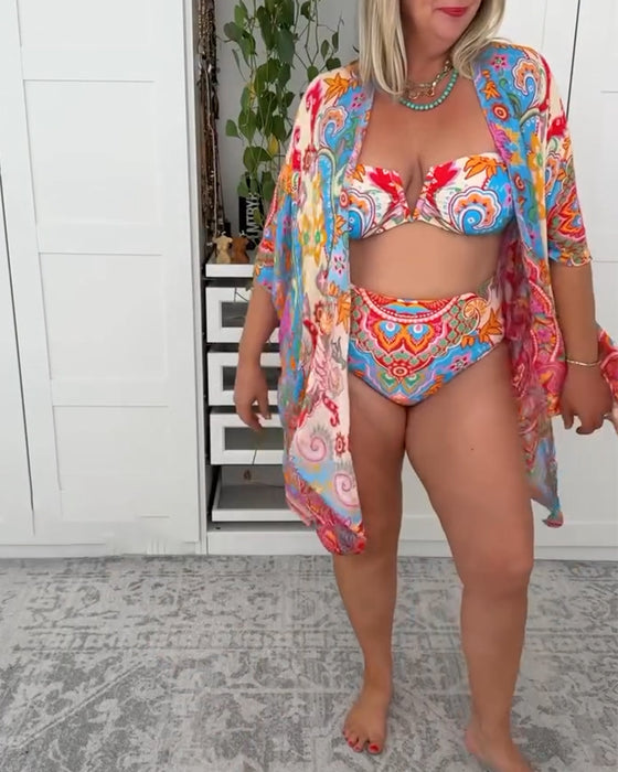 Maillot De Bain Trois Pièces Vacances