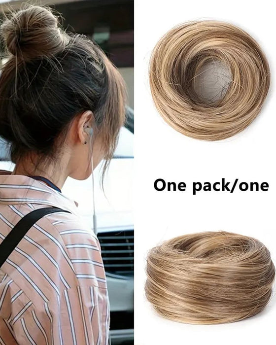 Accessoire Capillaire Chignon Désordonné Synthétique Pour Femmes