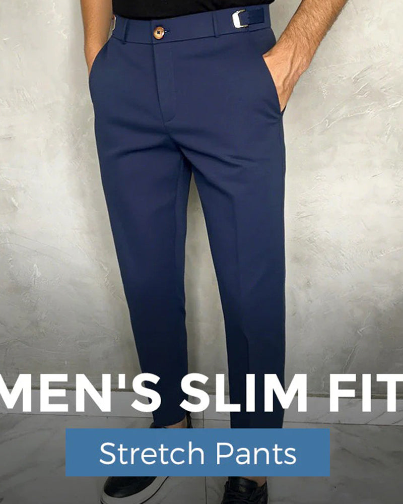 Pantalon Homme Stretch Ajusté