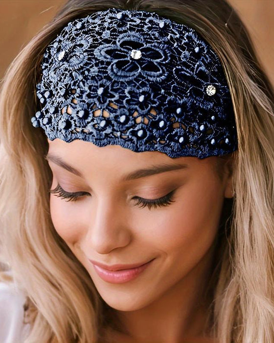 Bandeau Fleur De Prunier Ajouré