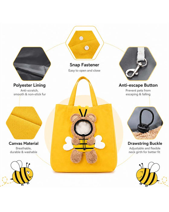 Sac Mignon Personnage Transporteur Animal Toile Tote
