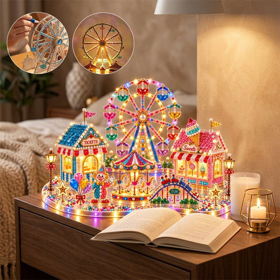 3D LED Noël Art Diamant DIY Kit
