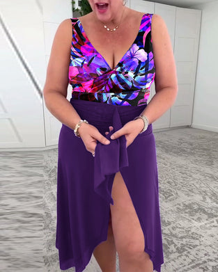 Maillot de bain Imprimé Floral Coloré