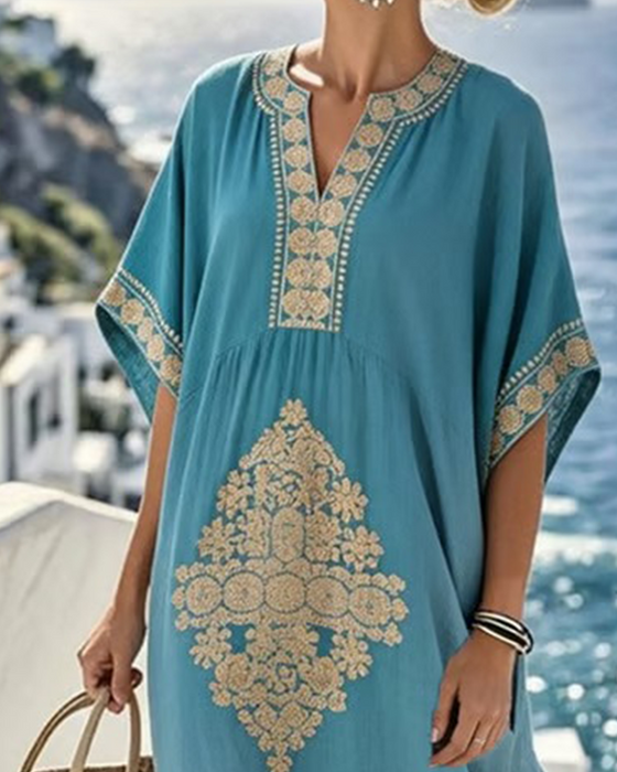 Robe Ample Manche Chauve-Souris
