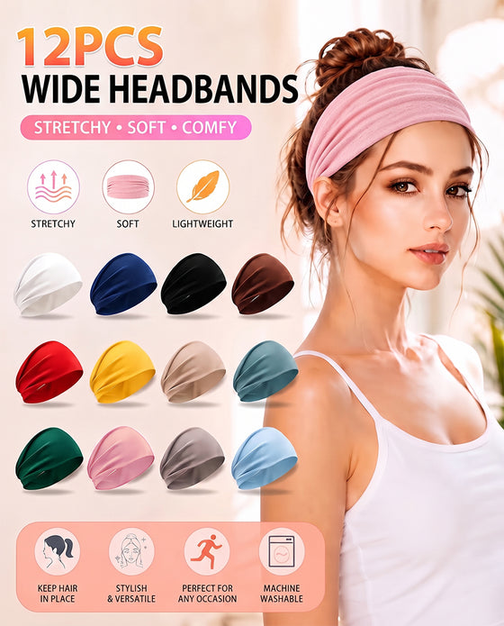 Bandeau Femme Universel Antidérapant Élastique Mode
