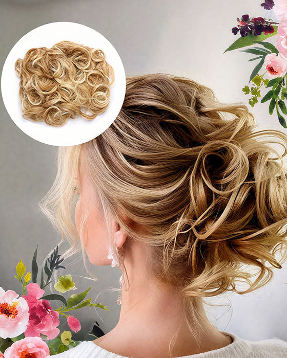 Pince Chignon Bouclé Peigne