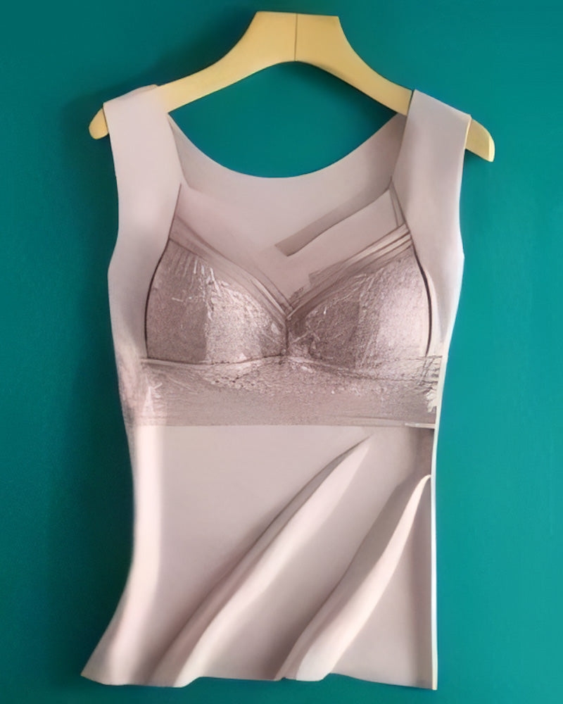 🔥Sous-Vêtements Thermiques 2 En 1 Avec Soutien-Gorge Intégré