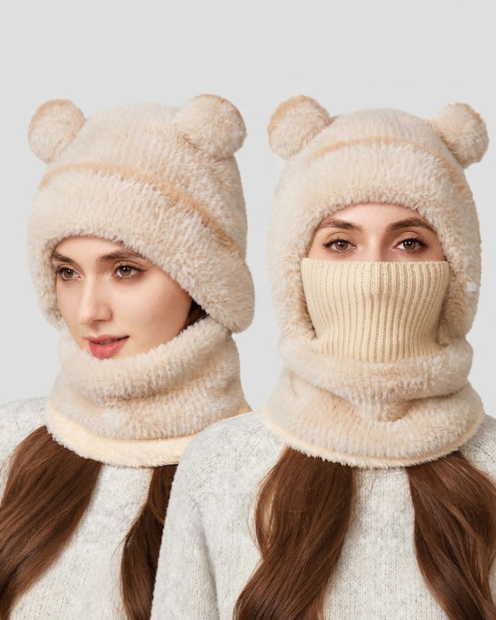 Bonnet Douillet Avec Oreilles D'ours