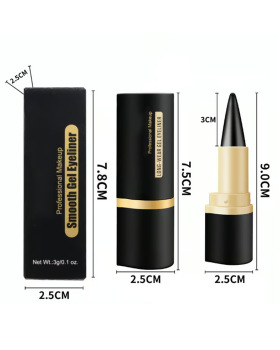 Eye-Liner Crème Noir Naturel Imperméable