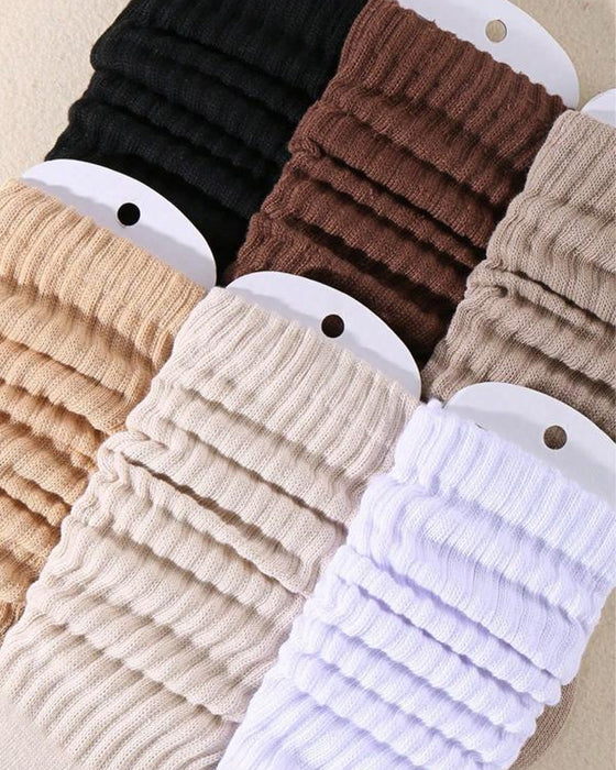 Chaussettes Longues Pour Femme À Coupe Ample