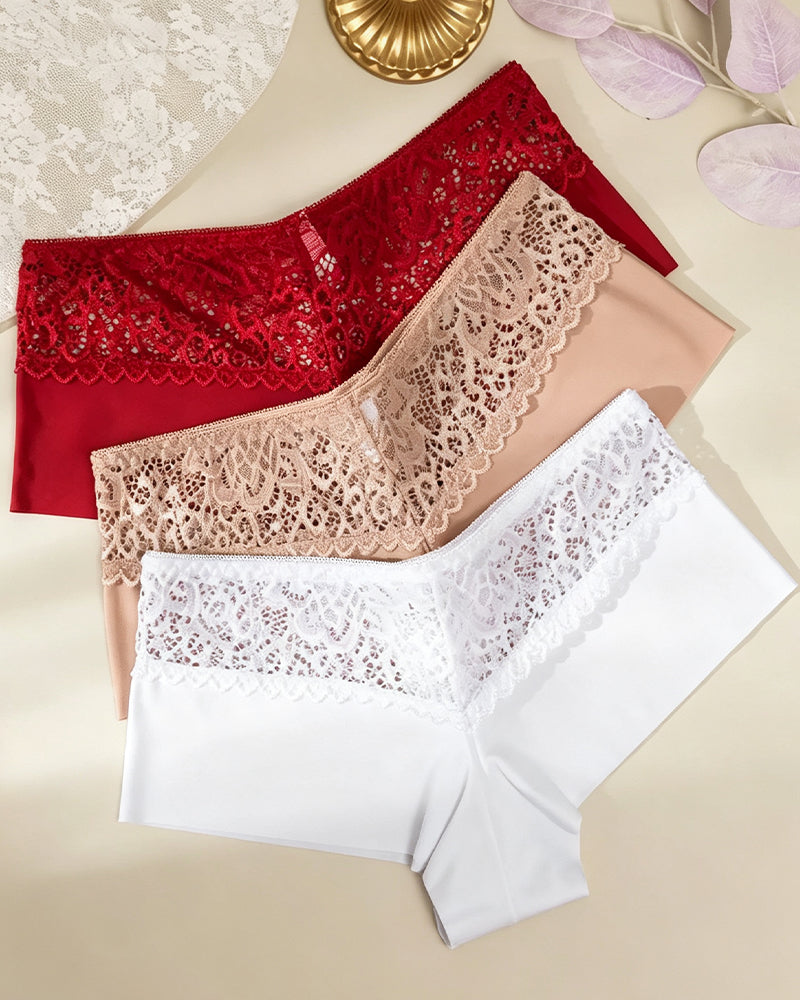 Lingerie Respirant Découpé Boxer Femme