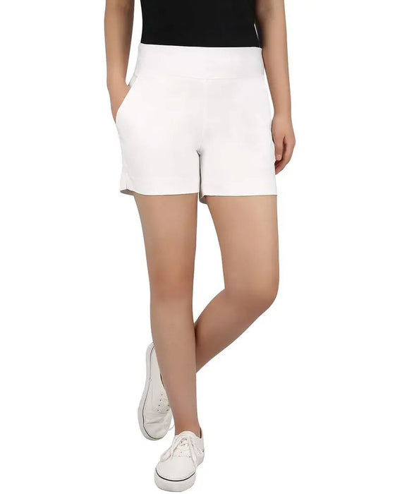Shorts Uni Taille Milieu