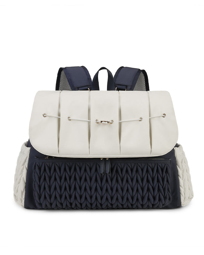 Sac Matelassé Double-Épaule Maman