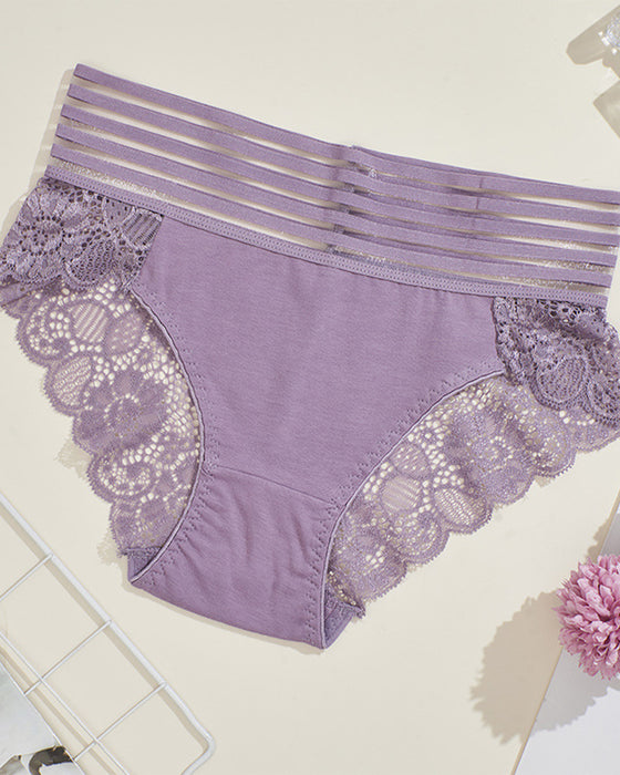 Culotte Large Taille Dentelle