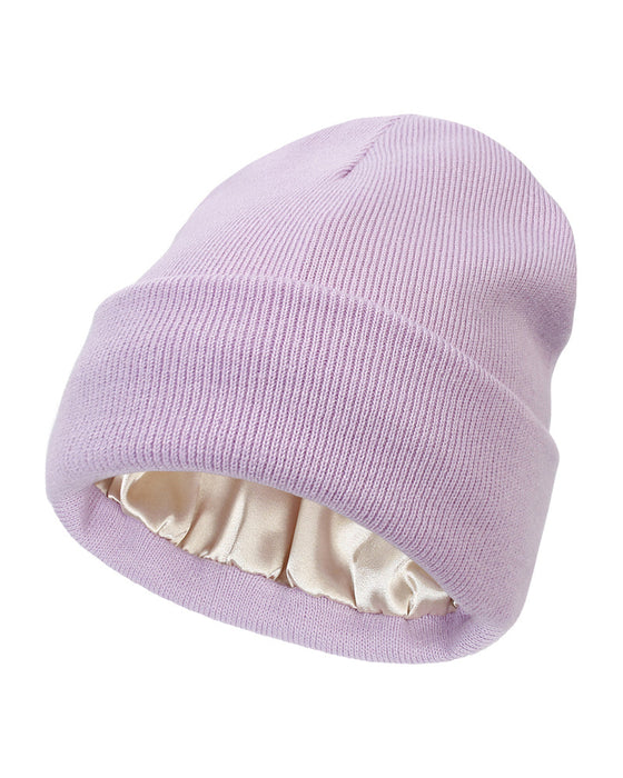 Bonnet Uni Tissé