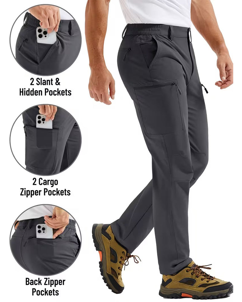 Pantalon Homme Uni Long