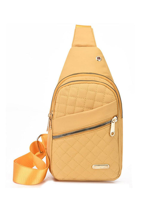 Sac Femme Mode Brodé Matelassé Poitrine