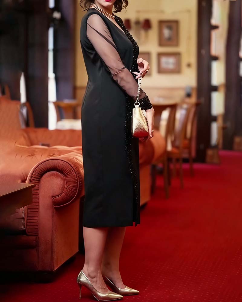 Robe Tendance Unie Et Droite