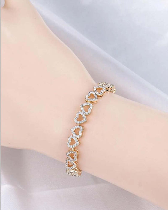 Bracelet Amour Diamant Mode