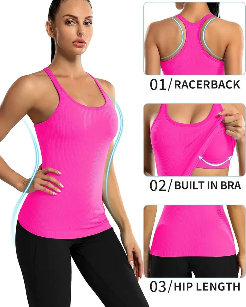 Débardeur Avec Soutien-Gorge Intégré Et Dos Nageur