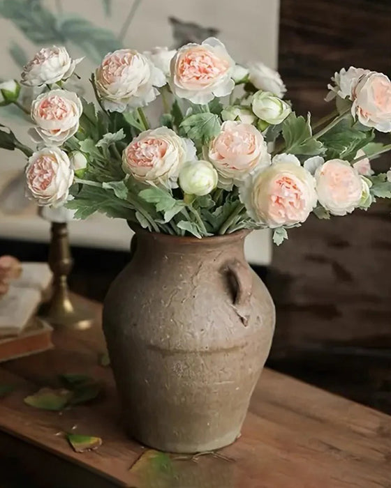 Fleur De Pivoine Artificielle - Résistant Aux UV, Imperméable, Résistant Au Vent