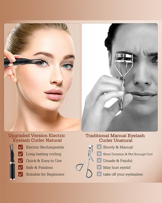 🔥Recourbe-Cils Électrique Pour Un Glam Instantané✨ Clignez & Brillez! 👁️