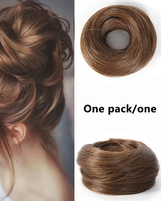Accessoire Capillaire Chignon Désordonné Synthétique Pour Femmes