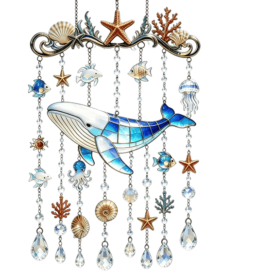 Carillon Éolien Thème Océan 2D