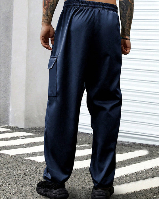 Pantalon Ample Grande Poche Cargo