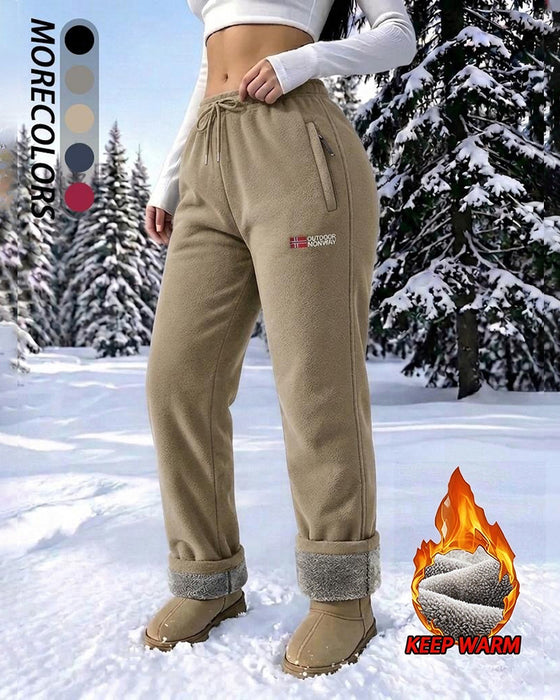 Pantalon Chaud Polaire Poche