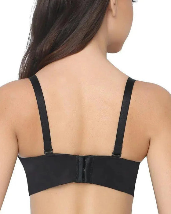 Soutien-Gorge Push-Up Sans Armatures Rembourré À Décolleté Plongeant – Ajoute Deux Bonnets