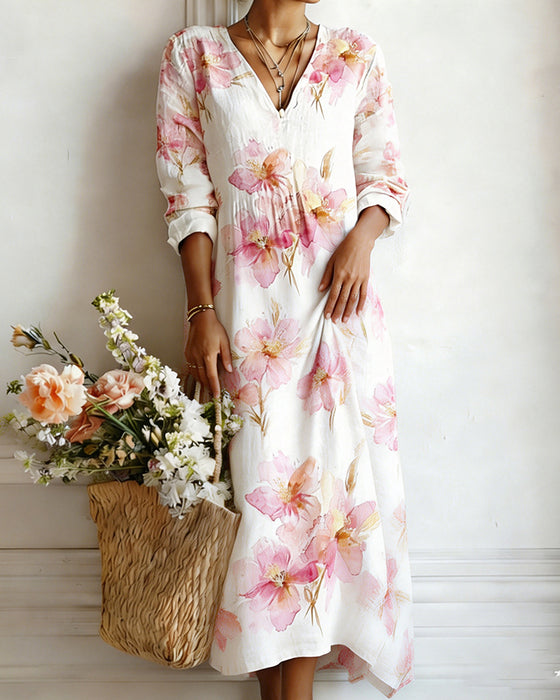 Robe Floral Lin Maxi