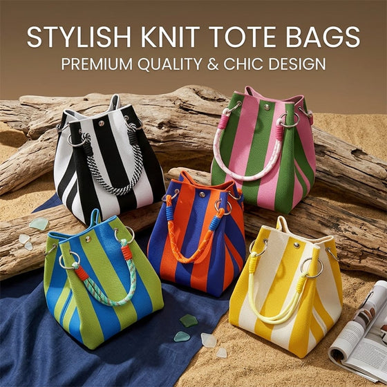 Sac Mini Tissé Seau Tote