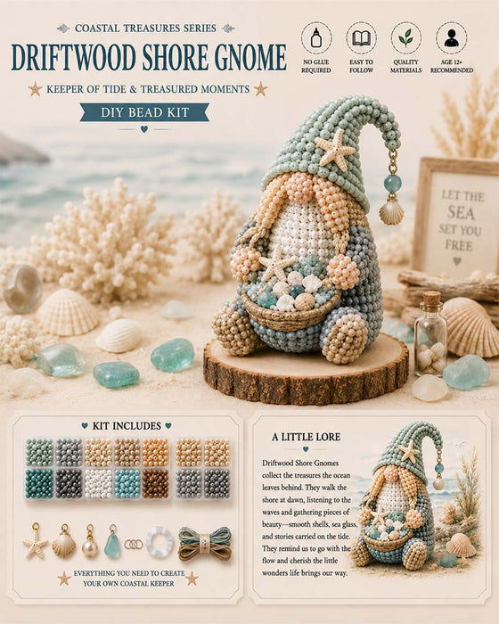 🔥 💕Collection Coffret Diy Gnome Douillet – Collectionnez Les 7 Gnomes