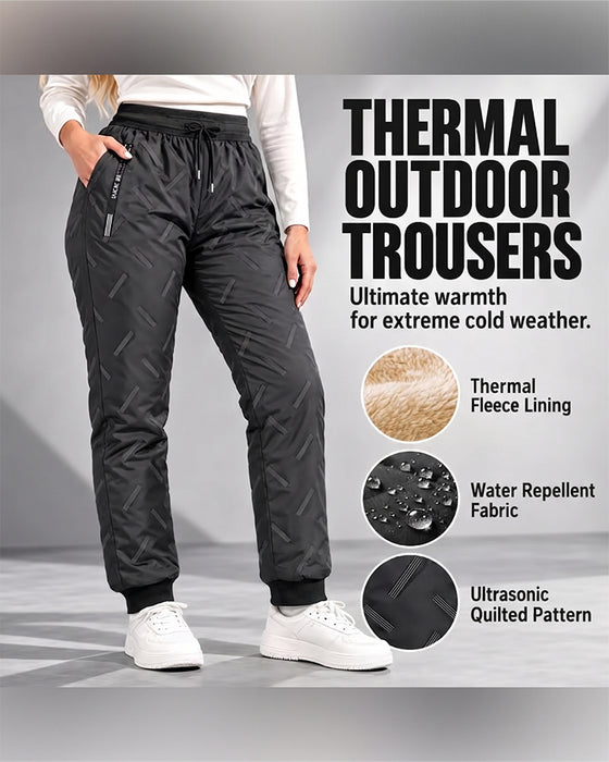 Pantalon Doublé Polaire Extérieur Thermique