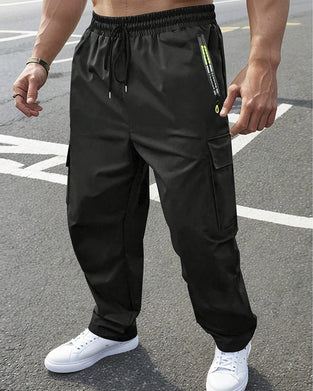 Pantalon Ample Grande Poche Cargo