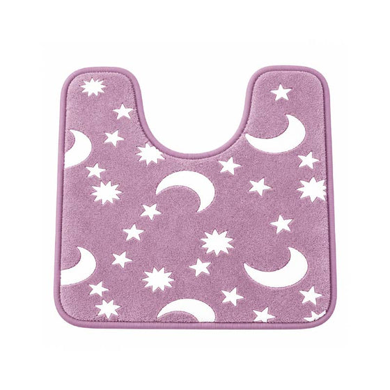 Tapis de sol en polaire corail luminescent