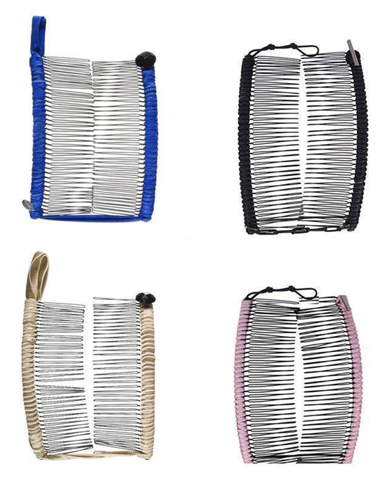 Barrette à cheveux banane rétro