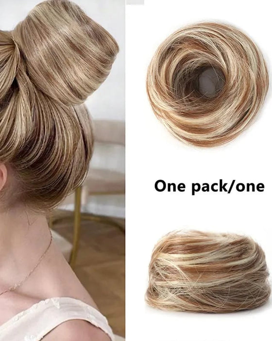 Accessoire Capillaire Chignon Désordonné Synthétique Pour Femmes