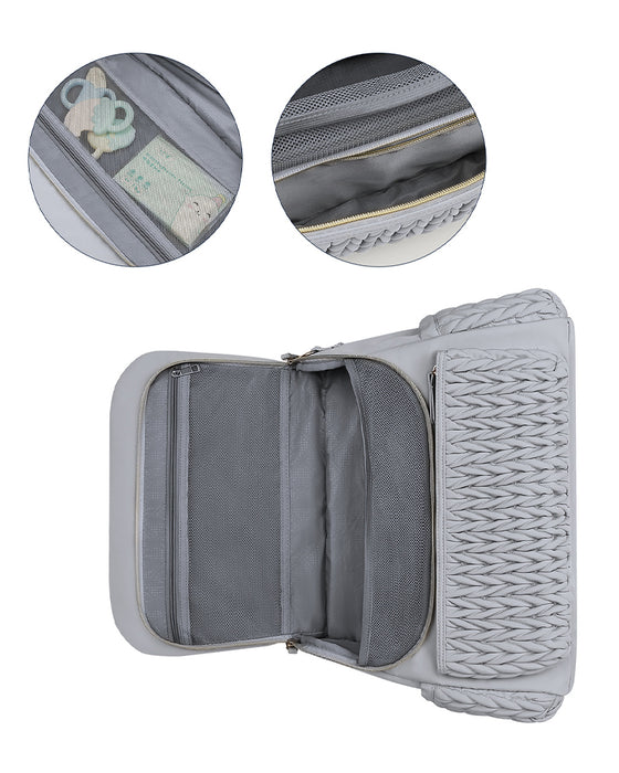 Sac Matelassé Double-Épaule Maman