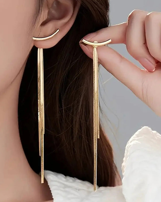 Boucle D'oreille Pendentif En Fil