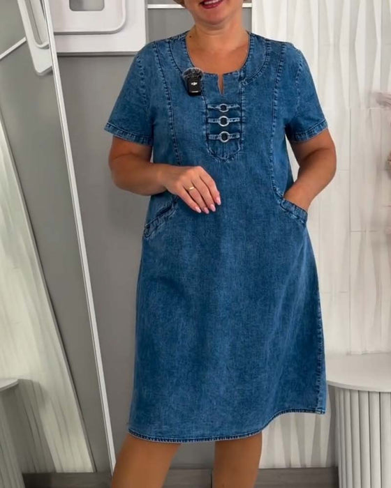 Robe Métal Boucle Décor