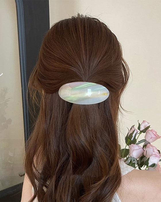 Un-Mot Queue-De-Cheval Pince À Cheveux Sens Avancé Frange Pince Demi-Attacher Cheveu Ressort Pince Côté Pince Accessoires Pour Cheveux
