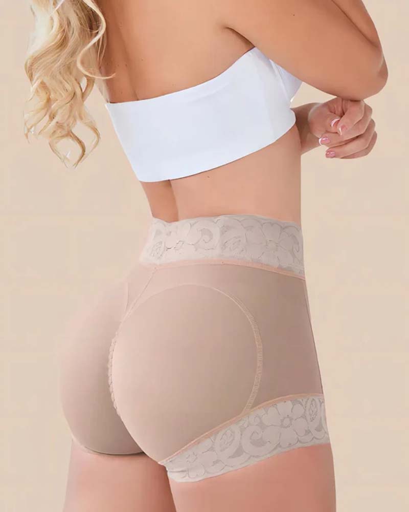 Short Femme Dentelle Taille Haute Shapewear