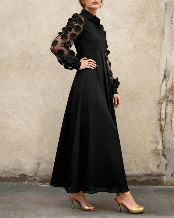 Robe Élégante Et Tendance À Col En V