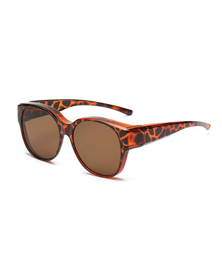 Lunettes De Soleil Rondes Tendance À Protection Uv400 Polarisée